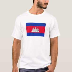 T-shirt Cambodia Flag T-Shirt, Patriotic T-Shirts,