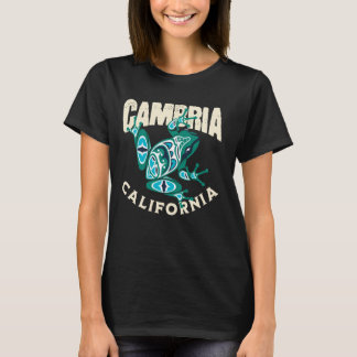 T-shirt Cambria Californie Grenouille Totem Pacifique Nord