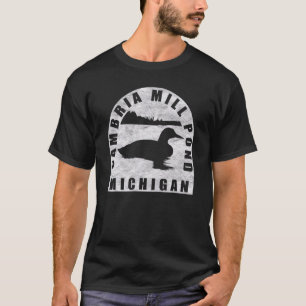 T-shirt Cambria Mill Pond Loon