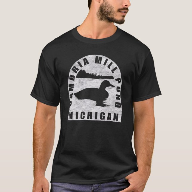 T-shirt Cambria Mill Pond Loon (Devant)
