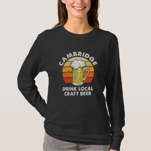 T-shirt Cambridge Boire Bière artisanale locale Massachuse