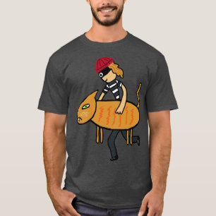 T-shirt Cambriolage de chat