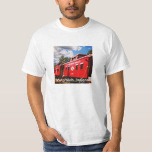 T-shirt Cambuse de chemin de fer de vallée de Whitewater