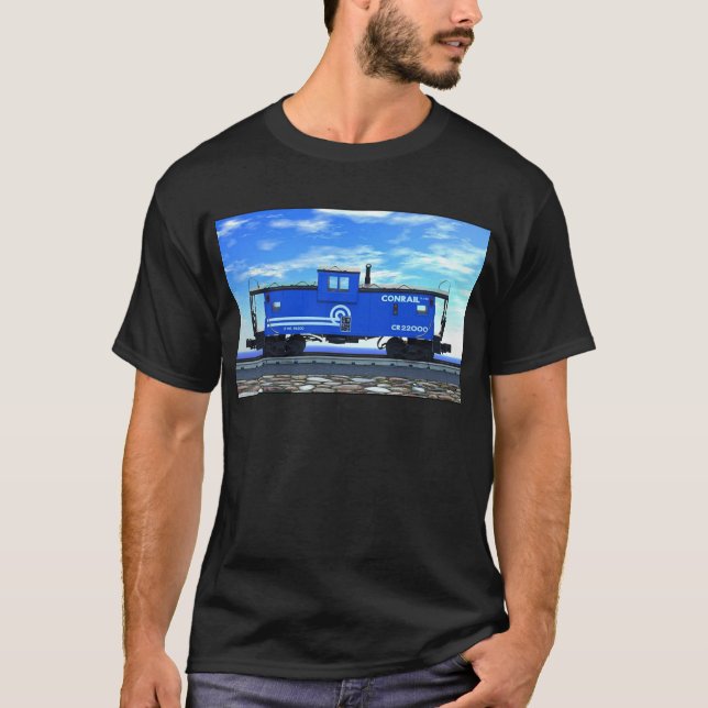 T-shirt Cambuse du bleu ZAZ420 (Devant)