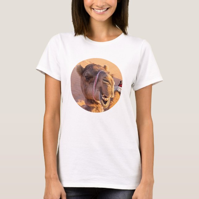 T-shirt Camel amusant (Devant)