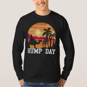 T-shirt Camel Hump Day Voyageur Palm coucher de soleil mer