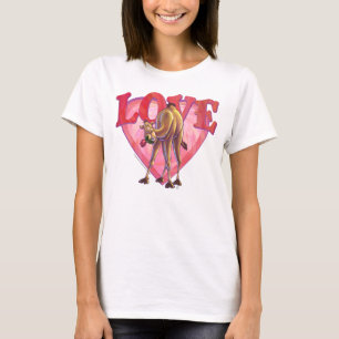 T-shirt Camel romantique Saint Valentin