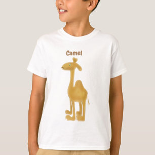 T-shirt Camel Whimsical fun amusant