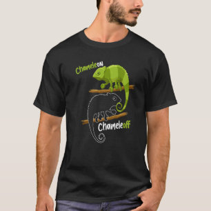 T-shirt Caméléon Chameleoff I reptile lézard terrarium pe