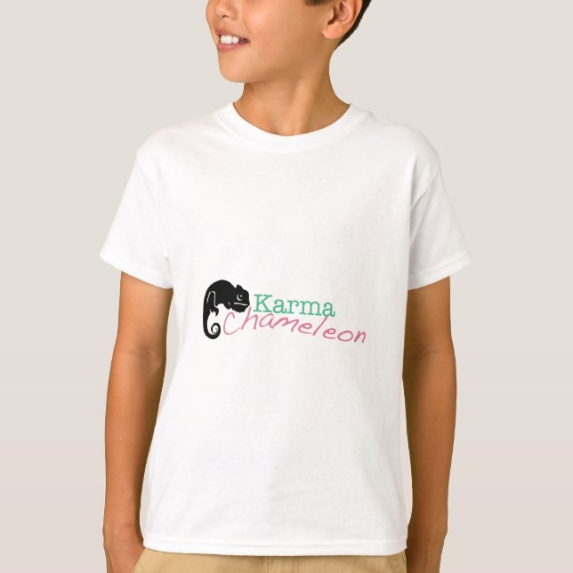 T-shirt Caméléon de karma (Devant)