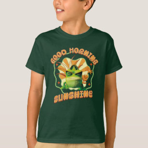 T-shirt Caméléon Grincheux Humour Matinal Drôle