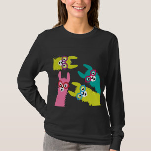 T-Shirt Camélid Coloré Llama