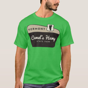 T-shirt Camels Hump State Park Affiche de bienvenue du Ver