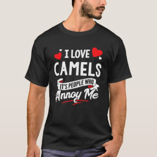 T-shirt Camels I Love Camels