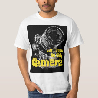 T-shirt Caméra cool de chemises photographiques
