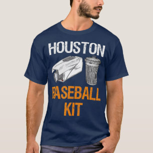 T-shirt Caméra de baseball de Houston et sac poubelle pou