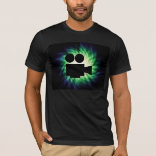 T-shirt Caméra de cinéma cool; film vidéo