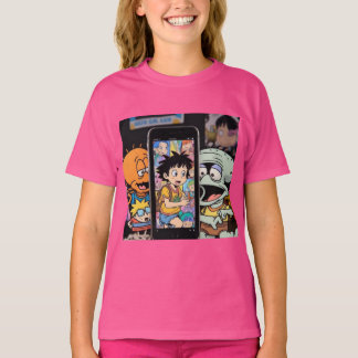 T-shirt Caméra de dessin Squidward