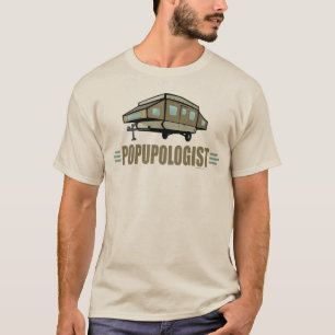 T-shirt Caméra de pop up humoristique