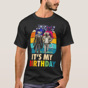 T-shirt Cameraman C'est mon anniversaire