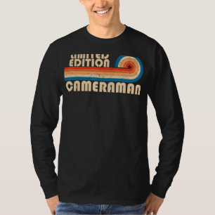 T-shirt CAMERAMAN Funny Job Title Profession Anniversaire