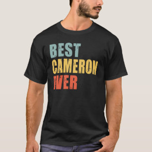 T-shirt Cameron meilleur jamais Cameron