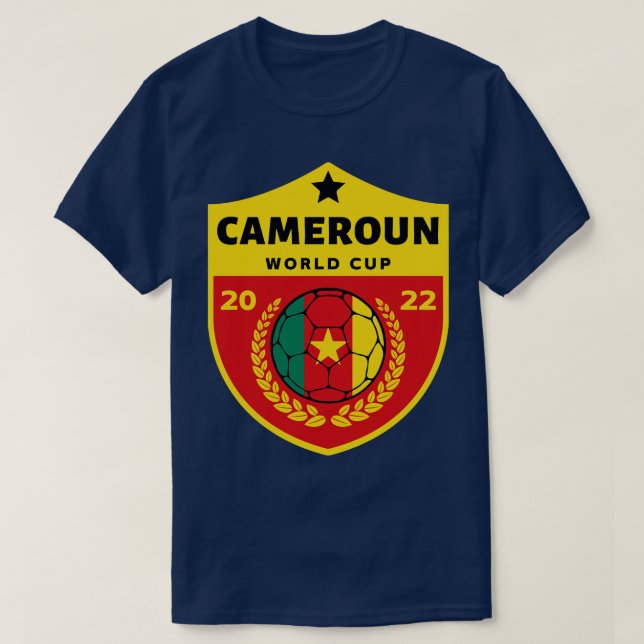 T-shirt Cameroun Football (Design devant)