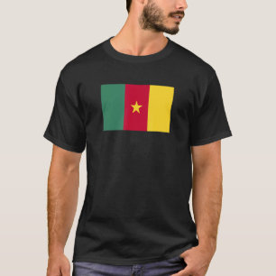 T-shirt Cameroun Football drapeau camerounais 3