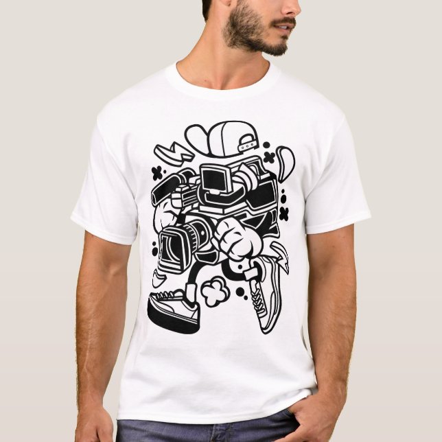 T-shirt Caméscope (Devant)