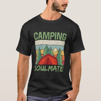 T-shirt Camg Soulmate Camp Campfire Camper Campsite