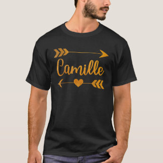 T-shirt CAMILLE Nom personnalisé Funny Anniversaire Gi per