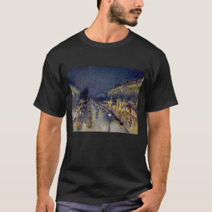 T-shirt Camille Pissarro - Boulevard Montmartre en nuit