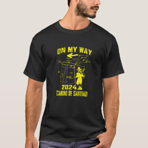 T-shirt Camino de Santiago 2024 Compostela Espagne 01 The 