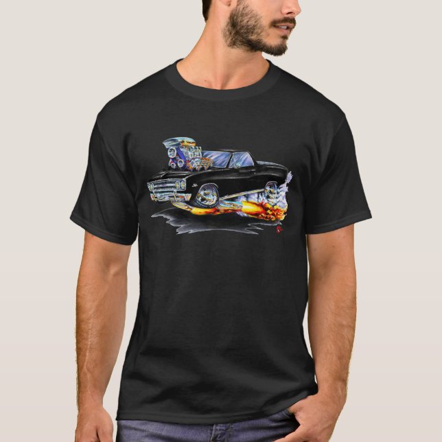 T-shirt Camion 1964-65 noir d'EL Camino (Devant)