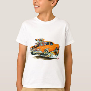 T-shirt Camion 1970 Orange-Noir d'EL Camino