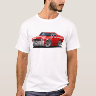 T-shirt Camion 1971-72 de rouge d'EL Camino