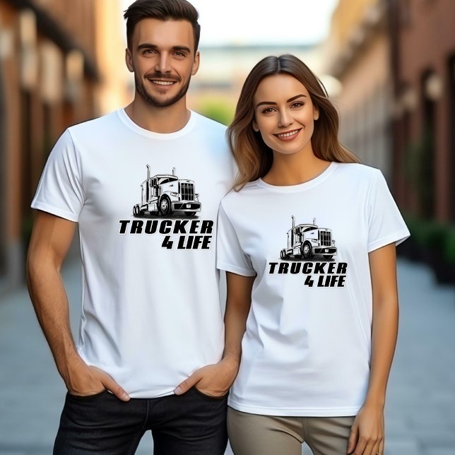 T-shirt Camion 4 Life Unisex (Créateur téléchargé)