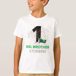 T-shirt Camion à ordures personnalisées Anniversaire Frère