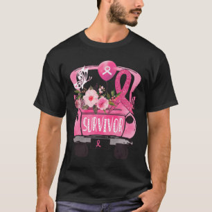 T-shirt Camion à ruban Espoir Sensibilisation Survivante d