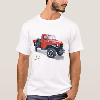 T-shirt Camion antique de chariot de puissance
