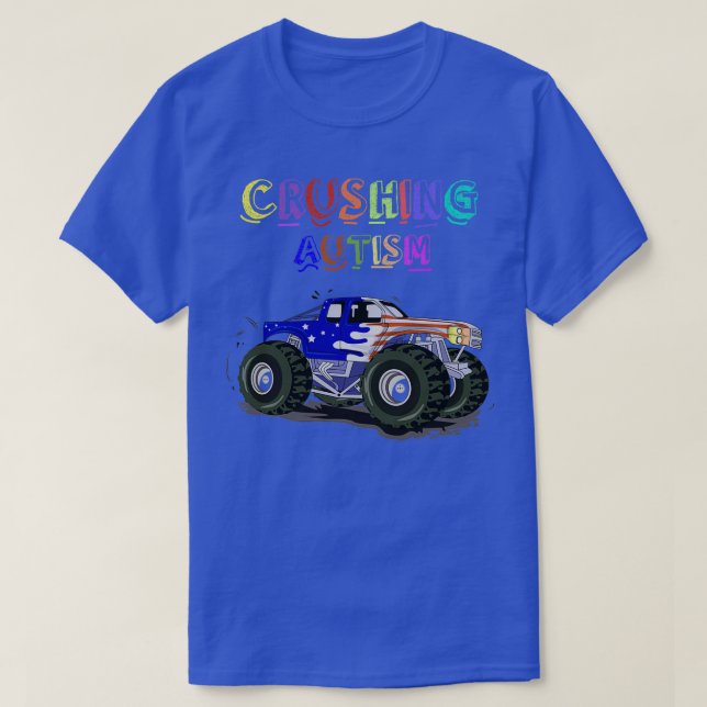 T-shirt Camion Autism Mega 30 (Design devant)