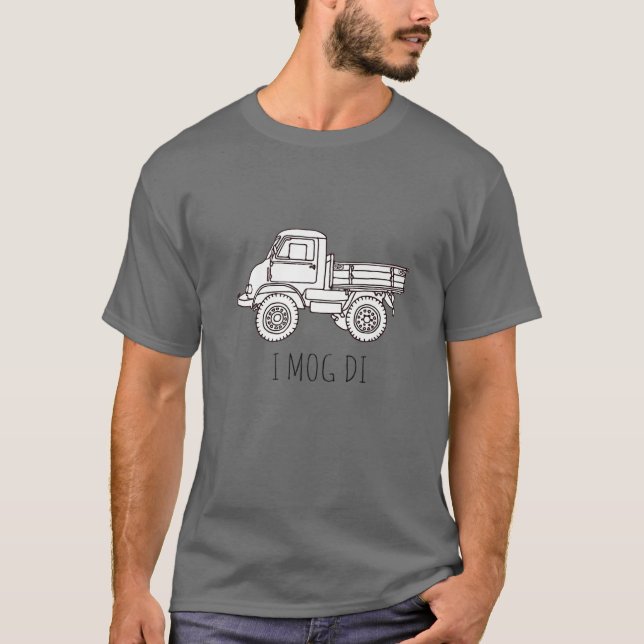 T-shirt Camion Camion Camion Machine agricole Camion Unimo (Devant)