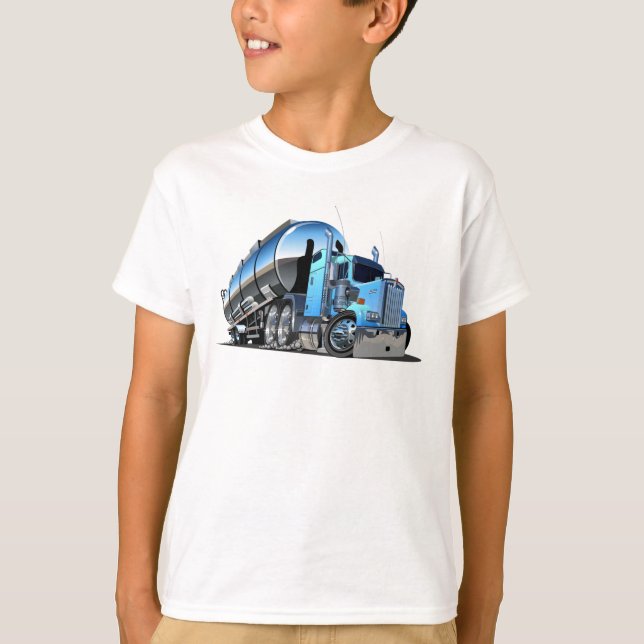 T-shirt Camion carburant pour caricatures (Devant)