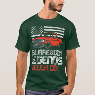 T-shirt Camion Corps carré