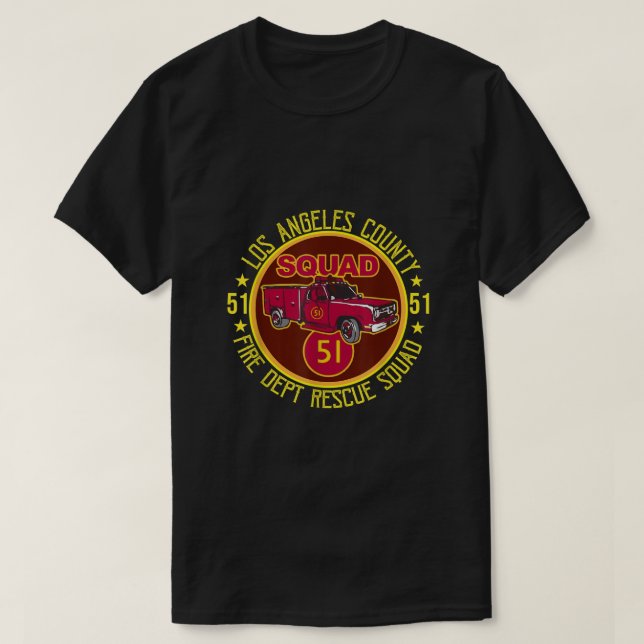 T-shirt Camion Côté 51 Escadron d'urgence Logo Essentiel (Design devant)