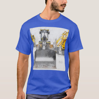 T-shirt Camion couleur abstrait 7