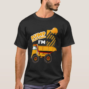 T-shirt Camion de construction 5e anniversaire Boy Builder