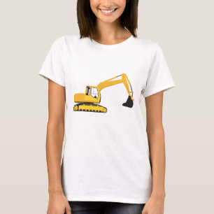 T-shirt Camion de construction de l'excavateur