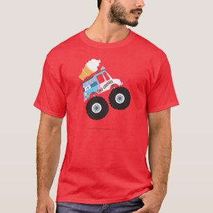 T-shirt Camion de monstre de crème glacée