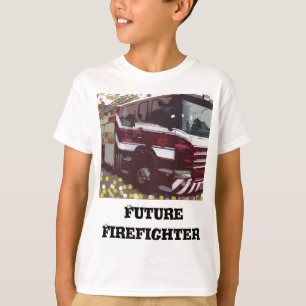T-shirt Camion de pompiers
